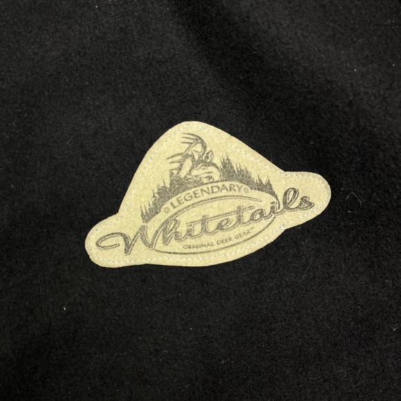 Vintage Legendary Whitetails Deer Gear Leather‎ Jacket Bomber Hunting Coat XL - Picture 3 of 10